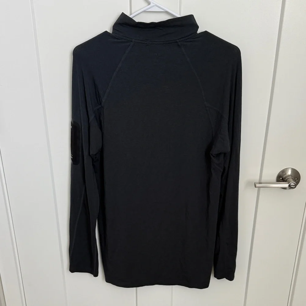 LÉ BENT Men's Black Pullover - Picture 3 of 5
